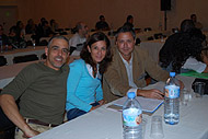 Investigadores ICIC: Fernando García Tellado (CSIC-IPNA), Paula Castilho (Universidade da Madeira) y José M. Padrón (ICIC).